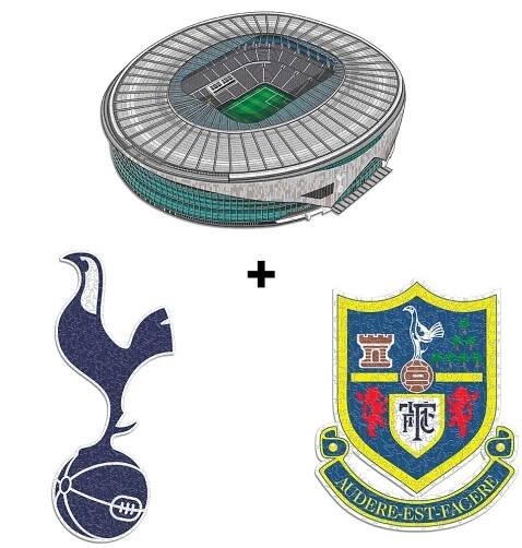 3 PACK Tottenham Hotspur FC® Logo + Retro Logo + Stadium