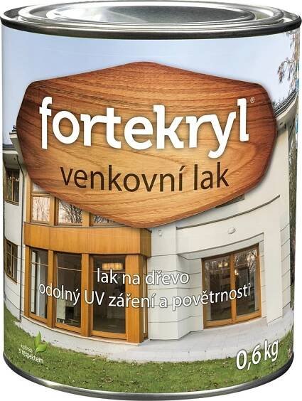 Fortekryl venkovní lak 0,6 kg mat od 251 Kč