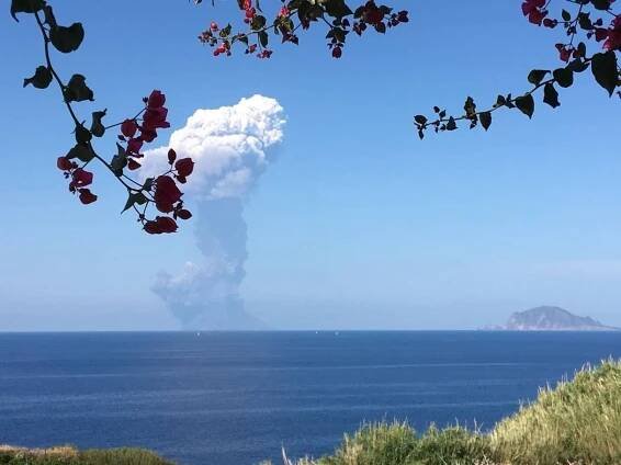 Erupce sopky Stromboli - ALOHA pátek