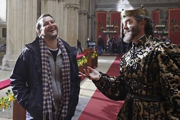 Galavant - Pilot - Z natáčení - Timothy Omundson