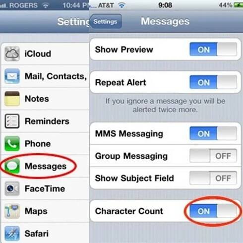 You Can Check Your Message’s Character Count