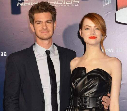 Andrew Garfield and Emma Stone