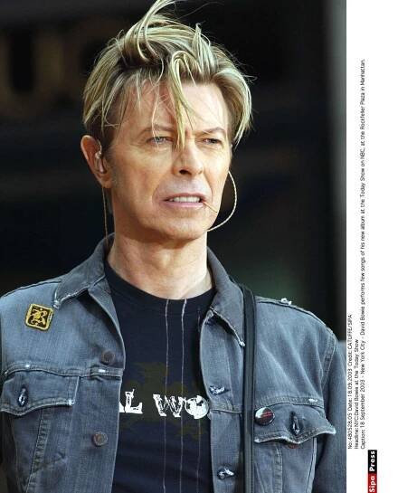 David Bowie v roce 2003