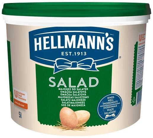 Majonéza Hellmans salad 30% 5l