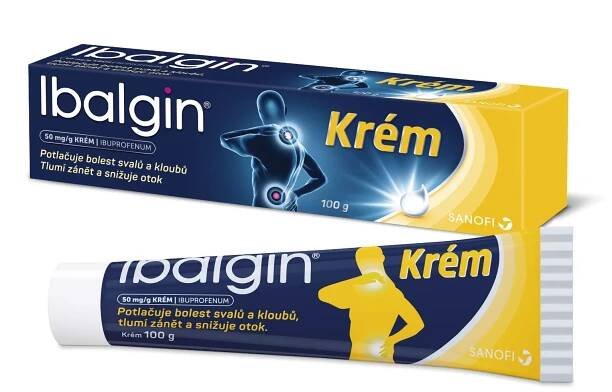 IBALGIN 50MG/G krém 100G