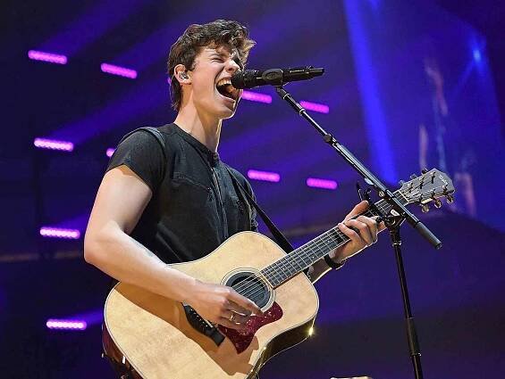 Shawn Mendes With Charlie Puth In Concert - Newark, New Jersey
