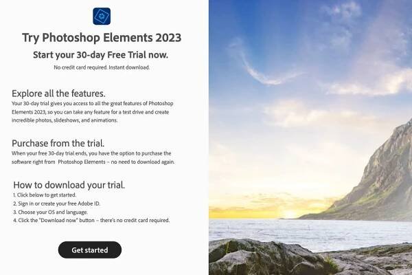 photoshop elements website