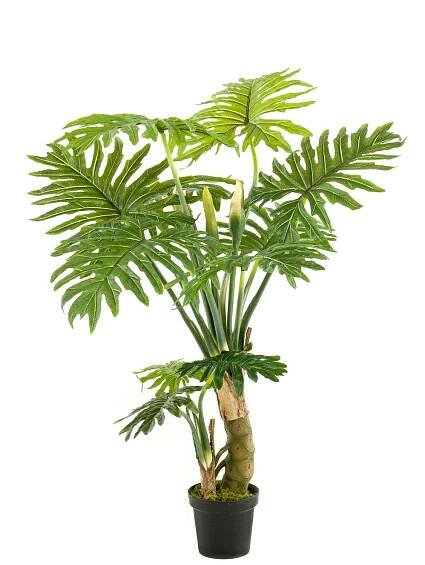 Plastový Philodendron Selloum AYUNA, 130cm
