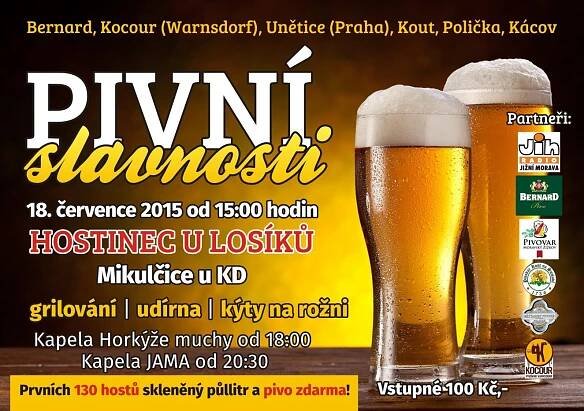 Pozvánka na pivní slavnosti | PROSTĚ OBEC, MY a OBEC, MOJE OBEC