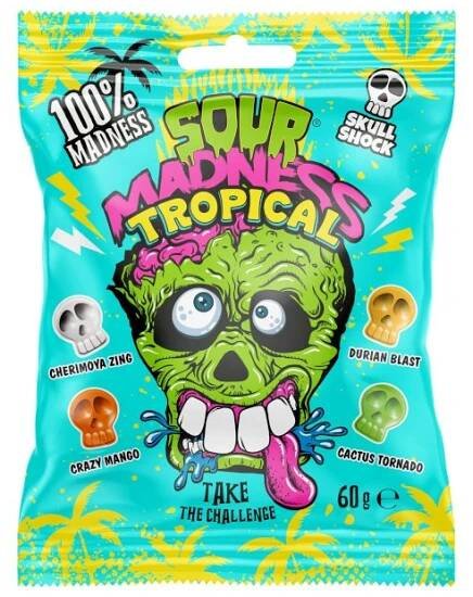 Argo Sour Madness Tropical 60g