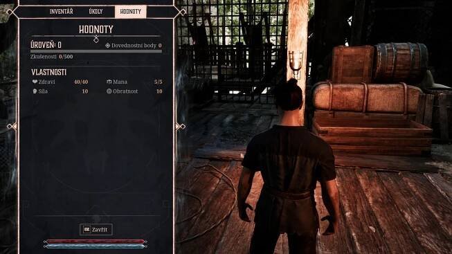 Gothic 1 remake čeština; screenshot: ukázka 1
