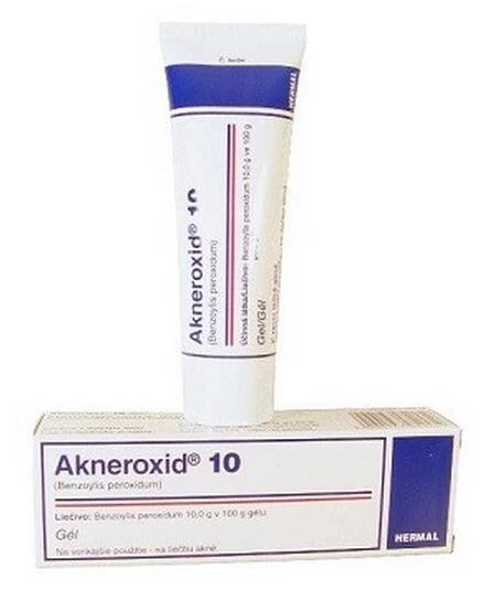 AKNEROXID 10 gel 10 % 50 g
