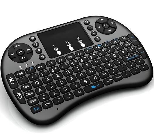 Bezdrátová mini klávesnice pro Android TV BOX Smart TV PC Notebook Bezdrátová dotyková
