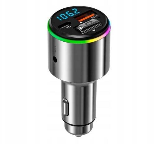 Bluetooth FM vysílač NAVITEL BHF07 Max USB-A USB-C handsfree sada
