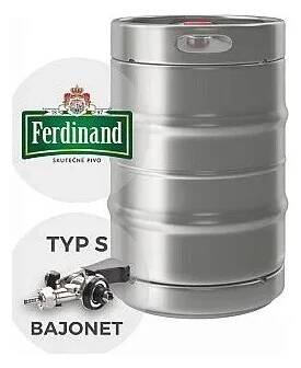 Pivo Ferdinand Max Světlý ležák hořký 11° 4,7% 50 l (sud)
