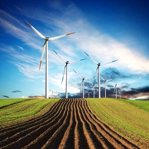 Globální Eko energie — Stock obrázek