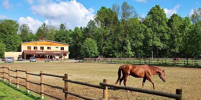 Ranč v Beskydech: polopenze a jízda na koni