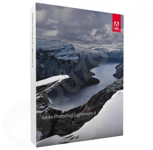 Adobe Photoshop Lightroom 6 (trvalá verze) Windows/MAC + DVD