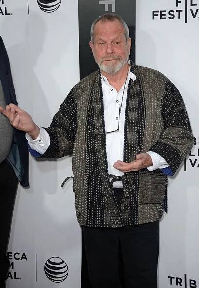 Terry Gilliam at arrivals for MONTY PYTHON AND THE HOLY GRAIL Anniversary Screening at Tribeca Film Festival 2015, The Beacon Theatre, New York, NY April 24, 2015. Photo By: Derek Storm/Everett Collection