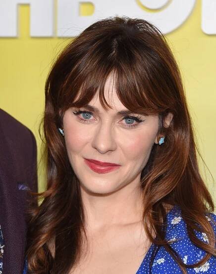 Zooey Deschanel in 2021
