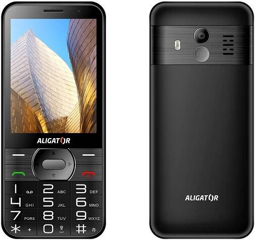 ALIGATOR A900 GPS Senior černý