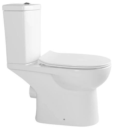 KAIRO WC kombi s bidetovou sprškou, zadní odpad, včetně splachovacího mechanismu