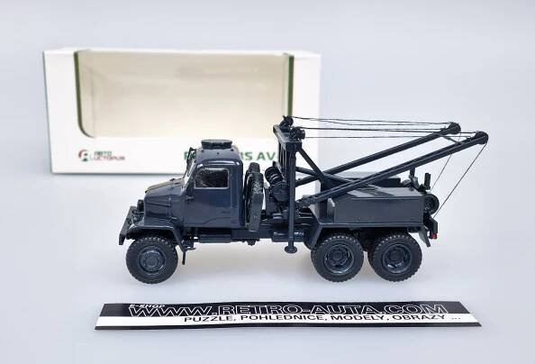 Praga AV-3 Odtahovka šedá 1:43 MODIMIO