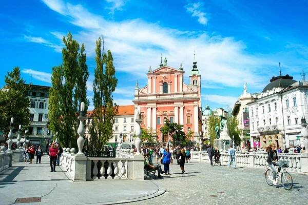 Prohlídka historického centra města a Lublaňského hradu