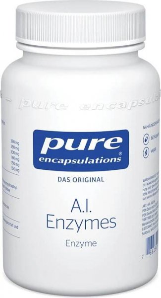 pure encapsulations A.I. enzymy, 60 kapslí