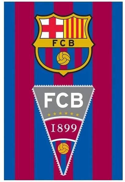 Carbotex · Fotbalový bavlněný ručník FC Barcelona - motiv FCB 1899 - 100% bavlna - 40 x 60 cm