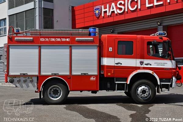 VHJ letiště Pardubice - RZA - MB Atego 1328 - TECHNIKAIZS.cz