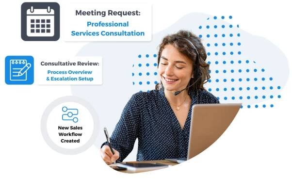 Professional Services consultations allow you to get curated workflows and custom processes in place for your business
