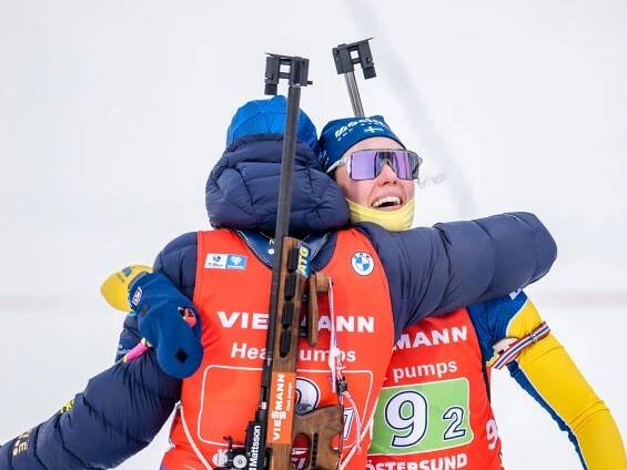 SP Östersund 2023, smíšená štafeta dvojic - Biatlon