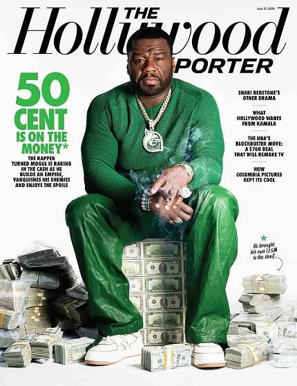 50 Ce nt for The Hollywood Reporter Cover