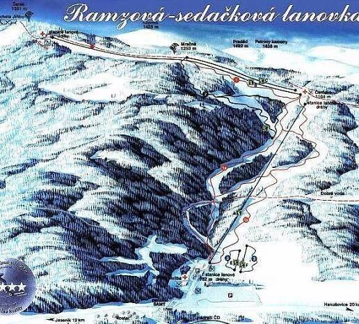Apartmá U nás v Kocourkově, pronájem apartmánu Lipová-lázně - ubytování Jeseníky, 58