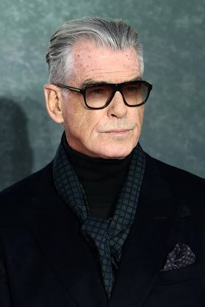 Pierce Brosnan is dressing like a Bond villain now