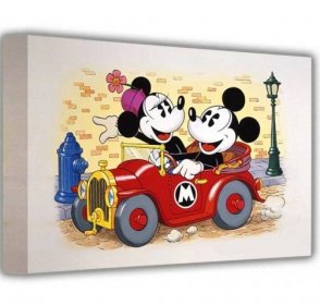 Obraz na stenu Minnie a Mickey Mouse