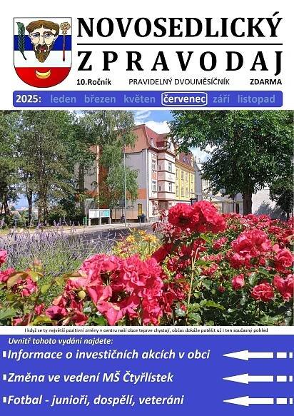 Novosedlický zpravodaj - červenec 2025