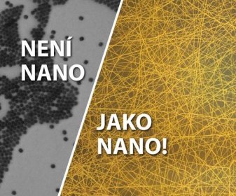 Jaký je rozdíl mezi nanovláknem a nanočásticemi?