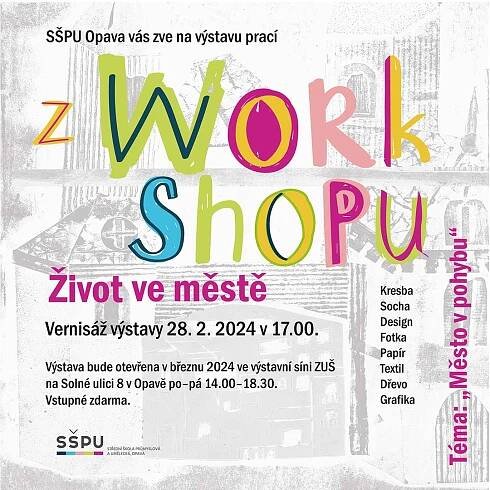 Pozvánka na výstavu SŠPU – ZUŠ Opava, p.o.