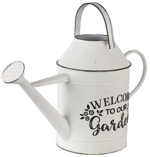 Plechová retro dekorační konev Garden - 49*18*37 cm - Clayre & Eef - 6Y4250 - LaHome.cz