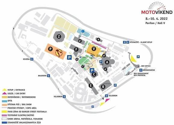 Provozní doba, vstupenky, parkování - Motovíkend - Veletrhy Brno