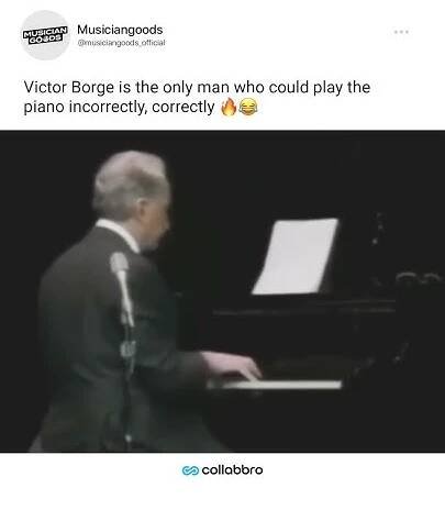 Victor Borge was a one-of-a-kind entertainer #piano #comedy #funny #entertainment #classical