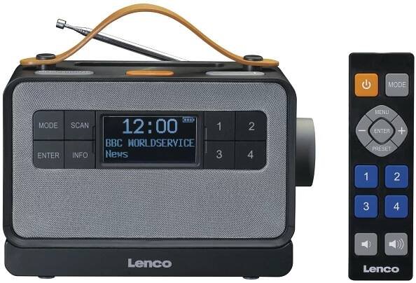 Lenco PDR-065 cerna | ab-com.cz