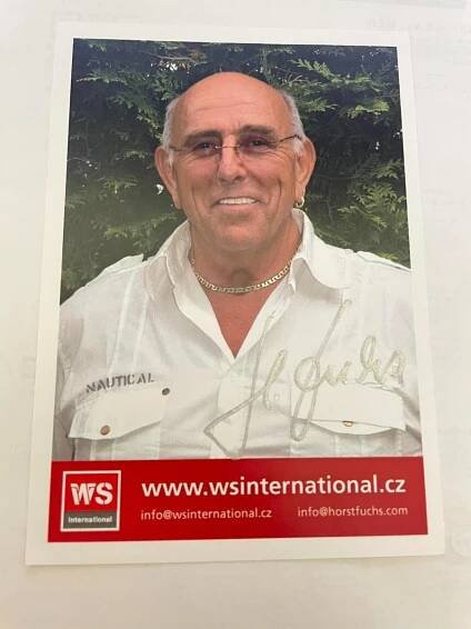 Autogram Horst Fuchs