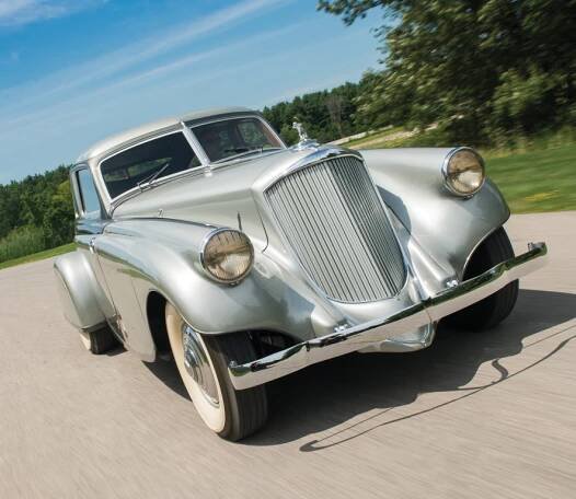 Pierce-Arrow Silver Arrow: Design budoucnosti | Temple of Speed