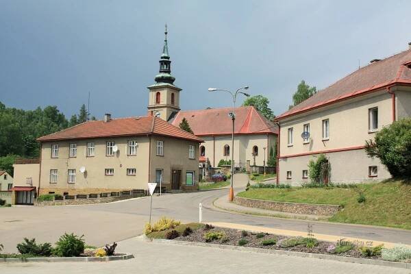 Bystřec - obec - Městečko