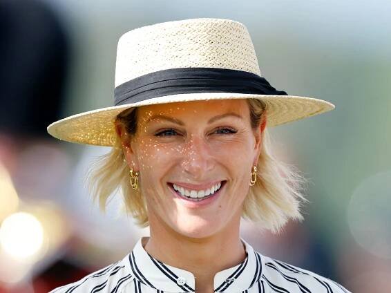 Mother-daughter magic! Zara Tindall is cheered on by her eldest daughter, Mia, at the Hartpury International Horse Trials