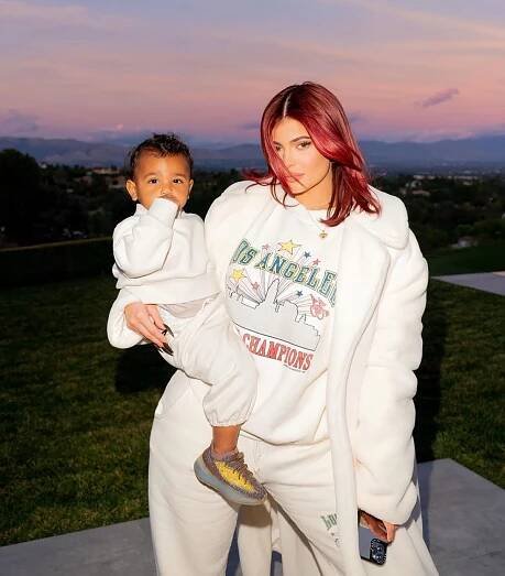 Photos of Kim Kardashian and Kanye West's Son Psalm West