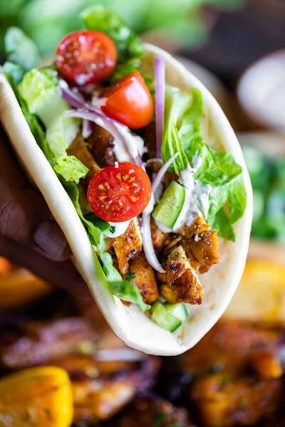 Sheet Pan Chicken Shawarma with Garlic Sauce - No. 2 Pencil